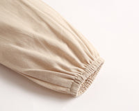 Load image into Gallery viewer, Baby Girls Color-blocking Bow Rompers Wholesale 22052652
