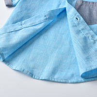 Load image into Gallery viewer, 2 Pieces Set Baby Kid Boys Bow Shirts And Solid Color Rompers Wholesale 22052663
