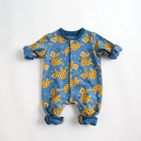 Load image into Gallery viewer, Baby Kid Unisex Animals Cartoon Print Jumpsuits Wholesale 22052668

