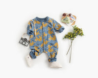 Load image into Gallery viewer, Baby Kid Unisex Animals Cartoon Print Jumpsuits Wholesale 22052668
