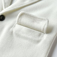 Load image into Gallery viewer, 3 Pieces Set Baby Kid Boys Dressy Solid Color Blazers Suits And Bow Shirts And Pants Wholesale 22052674
