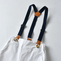 Load image into Gallery viewer, 3 Pieces Set Baby Kid Boys Dressy Solid Color Blazers Suits And Bow Shirts And Pants Wholesale 22052674
