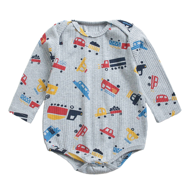 Baby Kid Unisex Letters Car Galaxy Print Rompers Wholesale 22052678