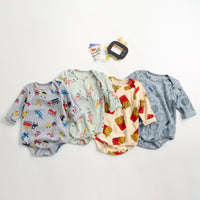 Load image into Gallery viewer, Baby Kid Unisex Letters Car Galaxy Print Rompers Wholesale 22052678
