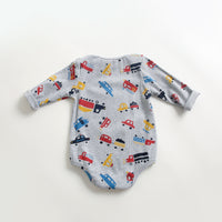 Load image into Gallery viewer, Baby Kid Unisex Letters Car Galaxy Print Rompers Wholesale 22052678
