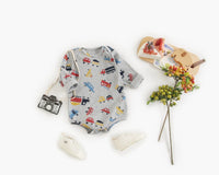 Load image into Gallery viewer, Baby Kid Unisex Letters Car Galaxy Print Rompers Wholesale 22052678
