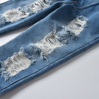 Load image into Gallery viewer, Baby Kid Boys Ripped Jeans Wholesale 22052688
