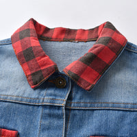Load image into Gallery viewer, Baby Kid Unisex Checked Jackets Outwears Wholesale 22052689
