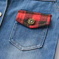 Load image into Gallery viewer, Baby Kid Unisex Checked Jackets Outwears Wholesale 22052689
