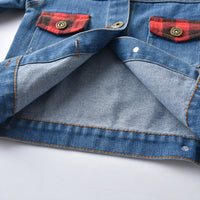 Load image into Gallery viewer, Baby Kid Unisex Checked Jackets Outwears Wholesale 22052689
