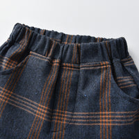 Load image into Gallery viewer, 3 Pieces Set Baby Kid Boys Dressy Birthday Party Solid Color Bow Shirts And Checked Vests Waistcoats And Pants Wholesale 22052692
