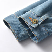 Load image into Gallery viewer, Baby Kid Boys Checked Ripped Jackets Outwears Wholesale 22052693
