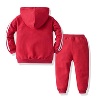 Load image into Gallery viewer, 2 Pieces Set Baby Kid Unisex Sports Color-blocking Jackets Outwears And Pants Wholesale 22052695
