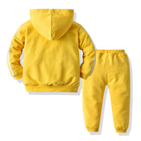 Load image into Gallery viewer, 2 Pieces Set Baby Kid Unisex Sports Color-blocking Jackets Outwears And Pants Wholesale 22052695
