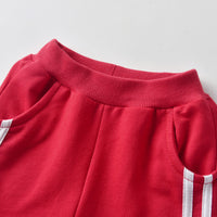 Load image into Gallery viewer, 2 Pieces Set Baby Kid Unisex Sports Color-blocking Jackets Outwears And Pants Wholesale 22052695
