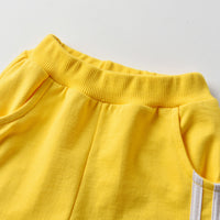 Load image into Gallery viewer, 2 Pieces Set Baby Kid Unisex Sports Color-blocking Jackets Outwears And Pants Wholesale 22052695
