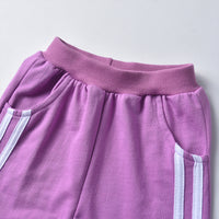 Load image into Gallery viewer, 2 Pieces Set Baby Kid Unisex Sports Color-blocking Jackets Outwears And Pants Wholesale 22052695
