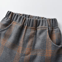 Load image into Gallery viewer, 3 Pieces Set Baby Kid Boys Dressy Solid Color Shirts Checked Vests Waistcoats And Pants Wholesale 22052697
