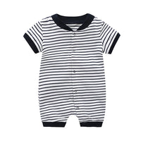 Load image into Gallery viewer, Baby Unisex Striped Print Rompers Wholesale 22053002
