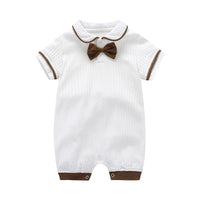 Load image into Gallery viewer, Baby Unisex Bow Print Jumpsuits Wholesale 22053003
