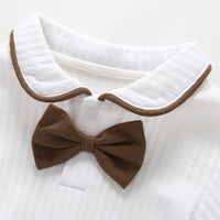 Load image into Gallery viewer, Baby Unisex Bow Print Jumpsuits Wholesale 22053003
