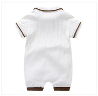 Load image into Gallery viewer, Baby Unisex Bow Print Jumpsuits Wholesale 22053003
