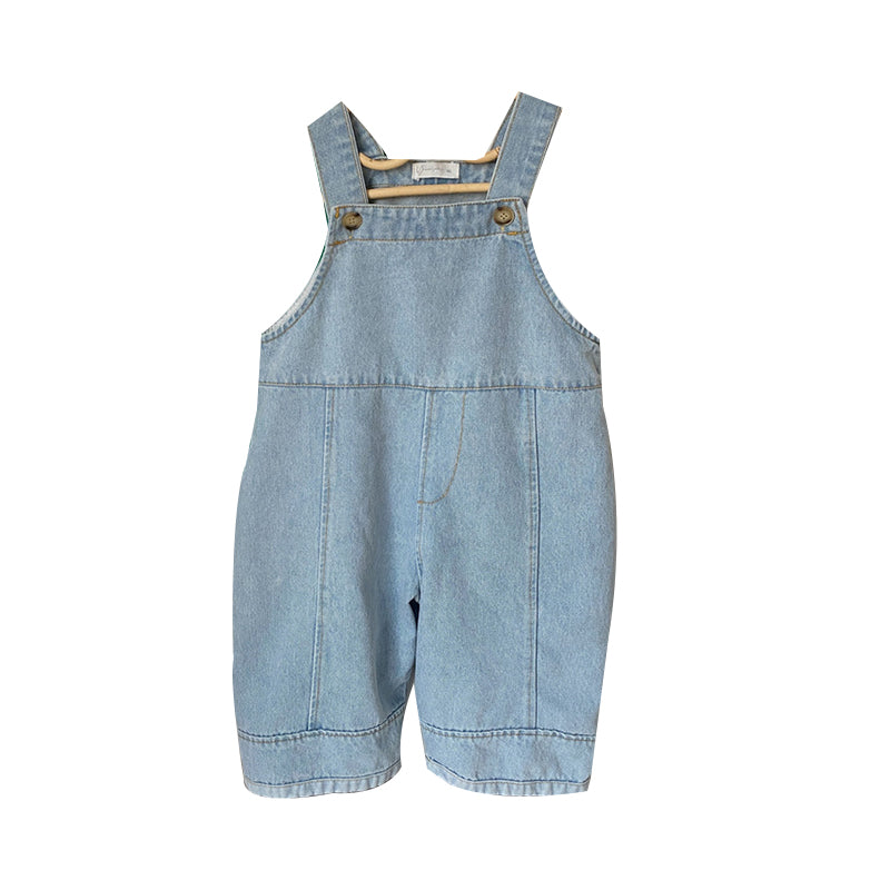 Baby Kid Unisex Solid Color Jumpsuits Wholesale 220530108