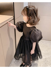 Load image into Gallery viewer, Baby Kid Girls Solid Color Bow Dresses Wholesale 220530129
