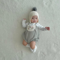 Load image into Gallery viewer, Baby Girls Flower Animals Embroidered Rompers Wholesale 220530180
