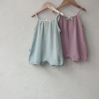 Load image into Gallery viewer, Baby Girls Flower Animals Embroidered Rompers Wholesale 220530180
