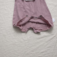 Load image into Gallery viewer, Baby Girls Flower Animals Embroidered Rompers Wholesale 220530180
