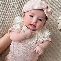 Load image into Gallery viewer, Baby Girls Color-blocking Rompers Wholesale 220530183
