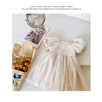 Load image into Gallery viewer, Baby Kid Girls Color-blocking Birthday Dresses Wholesale 220530191
