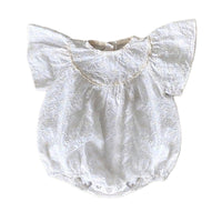 Load image into Gallery viewer, Baby Girls Embroidered Rompers Wholesale 220530198
