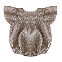 Load image into Gallery viewer, Baby Girls Embroidered Rompers Wholesale 220530198
