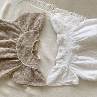 Load image into Gallery viewer, Baby Girls Embroidered Rompers Wholesale 220530198
