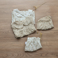 Load image into Gallery viewer, 2 Pieces Set Baby Kid Girls Flower Print Tops And Shorts Wholesale 220530248
