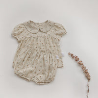 Load image into Gallery viewer, 2 Pieces Set Baby Kid Girls Flower Print Tops And Shorts Wholesale 220530248
