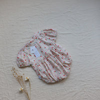 Load image into Gallery viewer, Baby Girls Flower Checked Lace Print Rompers Wholesale 220530281
