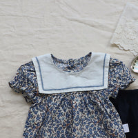Load image into Gallery viewer, 2 Pieces Set Baby Kid Girls Flower Print Tops And Shorts Wholesale 220530290
