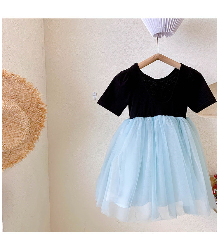 Baby Kid Girls Solid Color Dressy Dresses Princess Dresses Wholesale 220530313