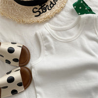 Load image into Gallery viewer, Baby Kid Unisex Solid Color Tank Tops Wholesale 220530360
