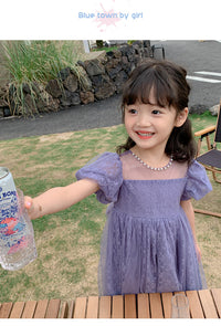 Load image into Gallery viewer, Baby Kid Girls Solid Color Bow Dresses Wholesale 220530366
