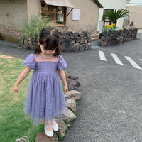 Load image into Gallery viewer, Baby Kid Girls Solid Color Bow Dresses Wholesale 220530366
