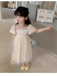 Load image into Gallery viewer, Kid Girls Bow Dresses Wholesale 220530399
