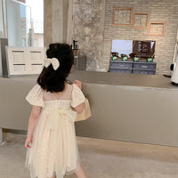 Load image into Gallery viewer, Kid Girls Bow Dresses Wholesale 220530399
