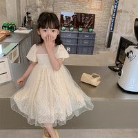 Load image into Gallery viewer, Kid Girls Bow Dresses Wholesale 220530399
