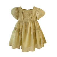 Load image into Gallery viewer, Baby Kid Girls Solid Color Bow Dresses Wholesale 220530407
