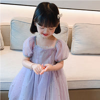 Load image into Gallery viewer, Baby Kid Girls Star Bow Dresses Wholesale 22053094
