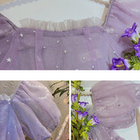 Load image into Gallery viewer, Baby Kid Girls Star Bow Dresses Wholesale 22053094
